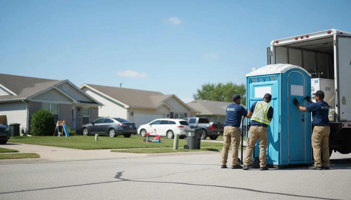 Standard Porta Potty Rentals in Percy, IL near me